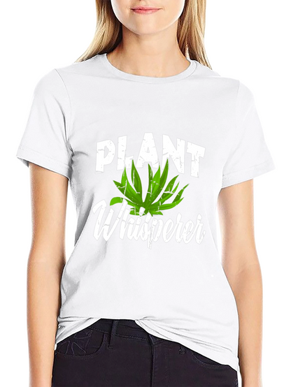 Plant Whisperer Graphic T-Shirt - Nature Lover Tee