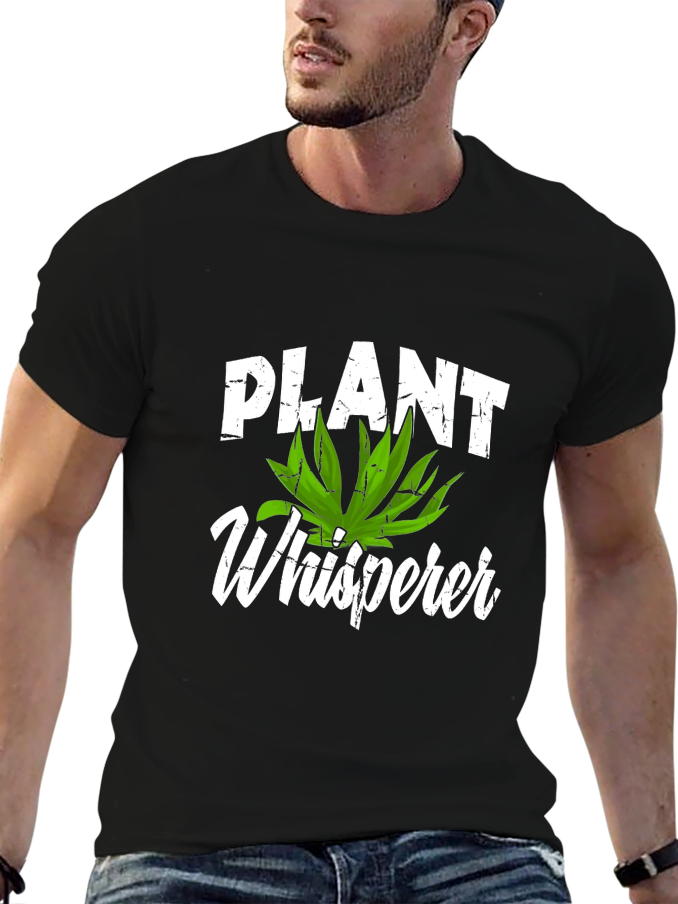 Plant Whisperer Graphic T-Shirt - Nature Lover Tee