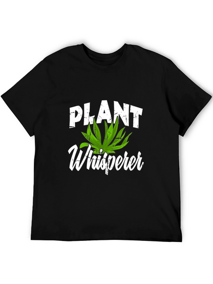 Plant Whisperer Graphic T-Shirt - Nature Lover Tee