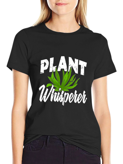 Plant Whisperer Graphic T-Shirt - Nature Lover Tee