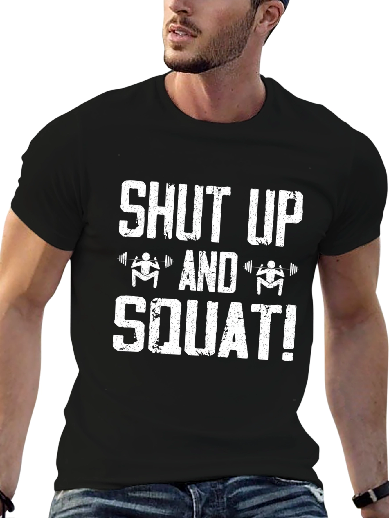 Shut Up and Squat Black T-Shirt