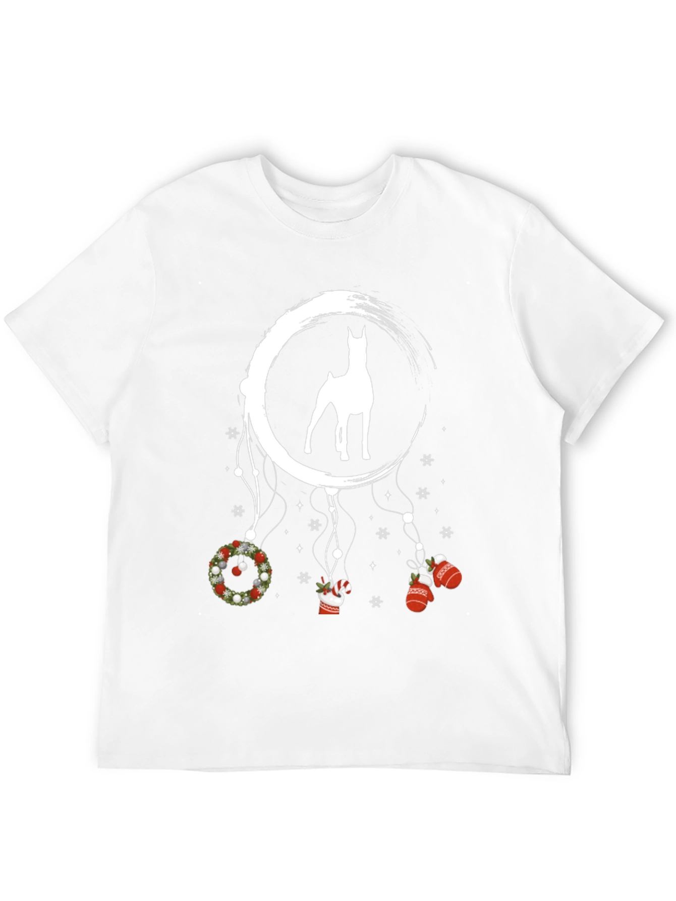 Christmas Dog Dreamcatcher Tee