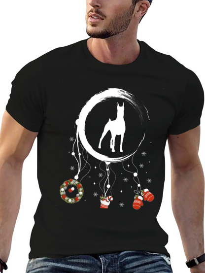 Christmas Dog Dreamcatcher Tee