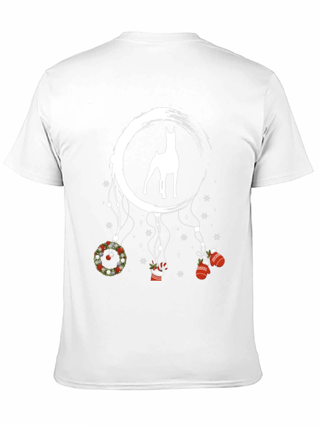 Christmas Dog Dreamcatcher Tee