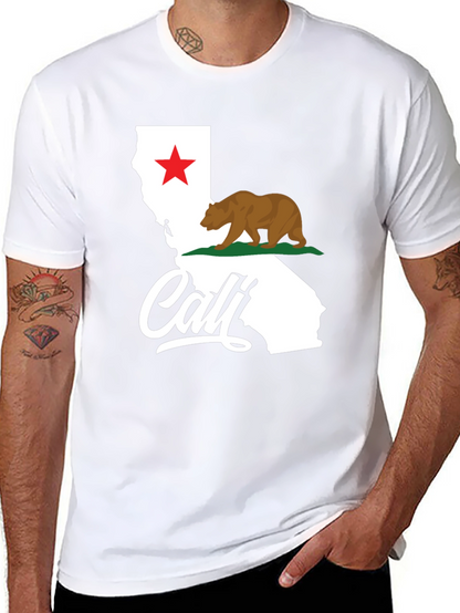 California Cali Bear State T-Shirt