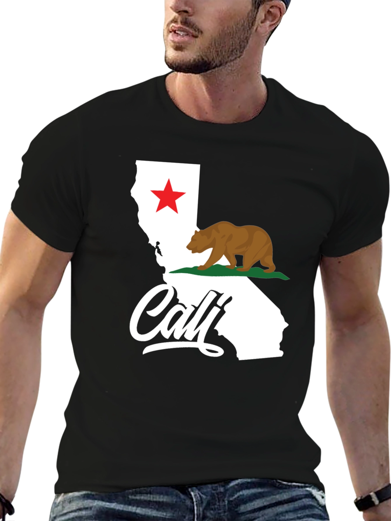 California Cali Bear State T-Shirt