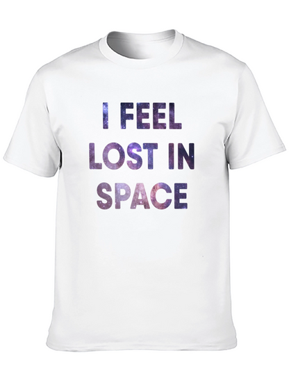 Lost in Space Graphic Tee - Mens Black T-Shirt