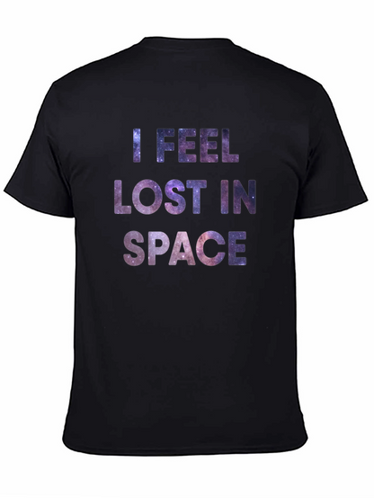 Lost in Space Graphic Tee - Mens Black T-Shirt