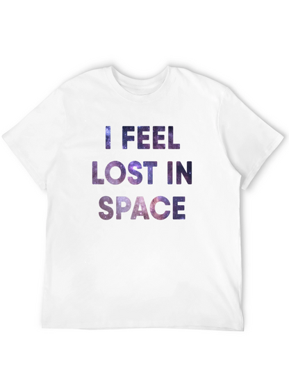 Lost in Space Graphic Tee - Mens Black T-Shirt