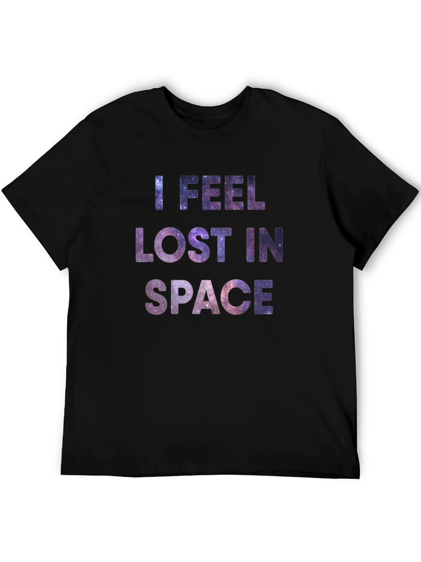 Lost in Space Graphic Tee - Mens Black T-Shirt