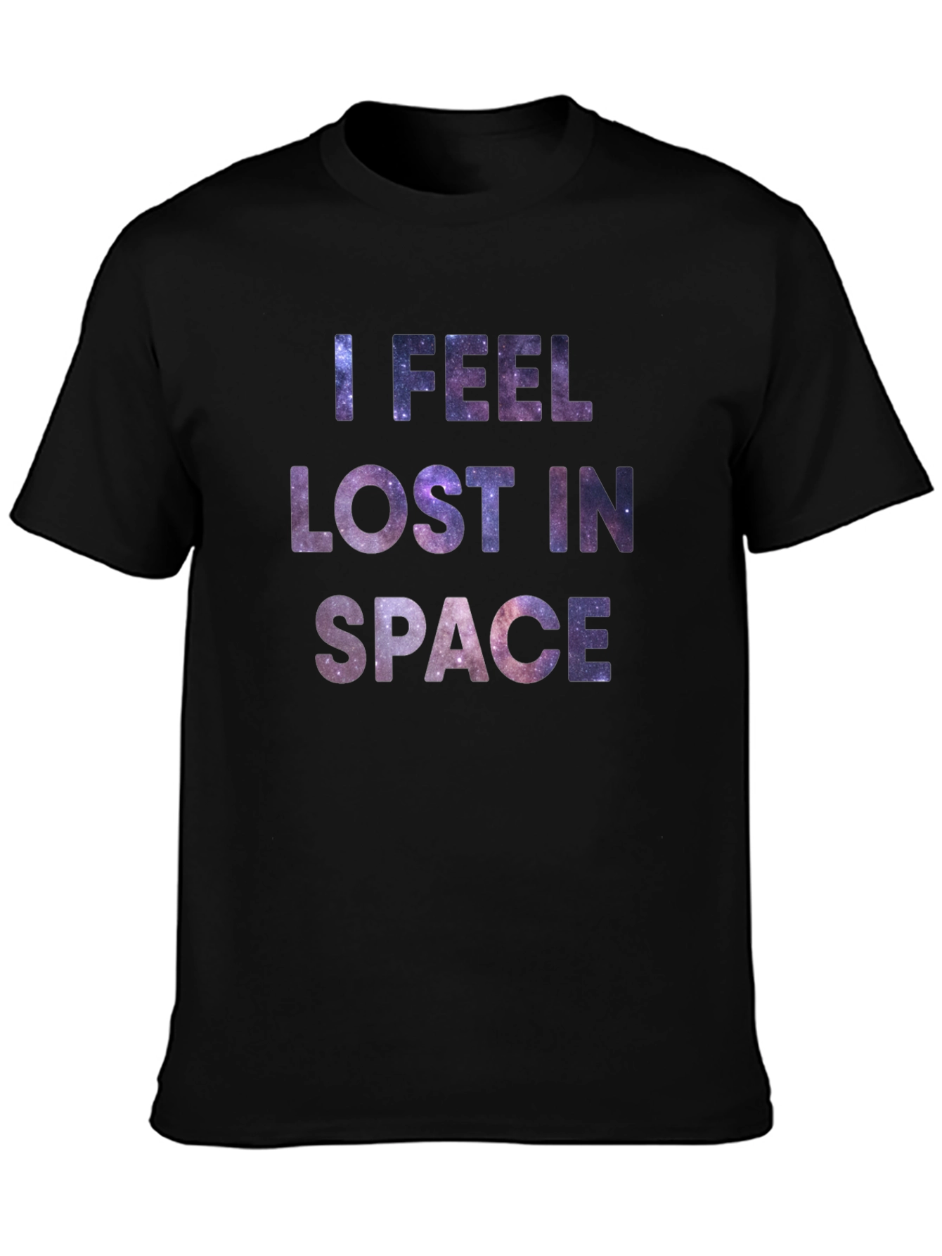 Lost in Space Graphic Tee - Mens Black T-Shirt