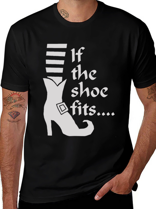 If the Shoe Fits T-Shirt - Novelty Witch Shoe Tee