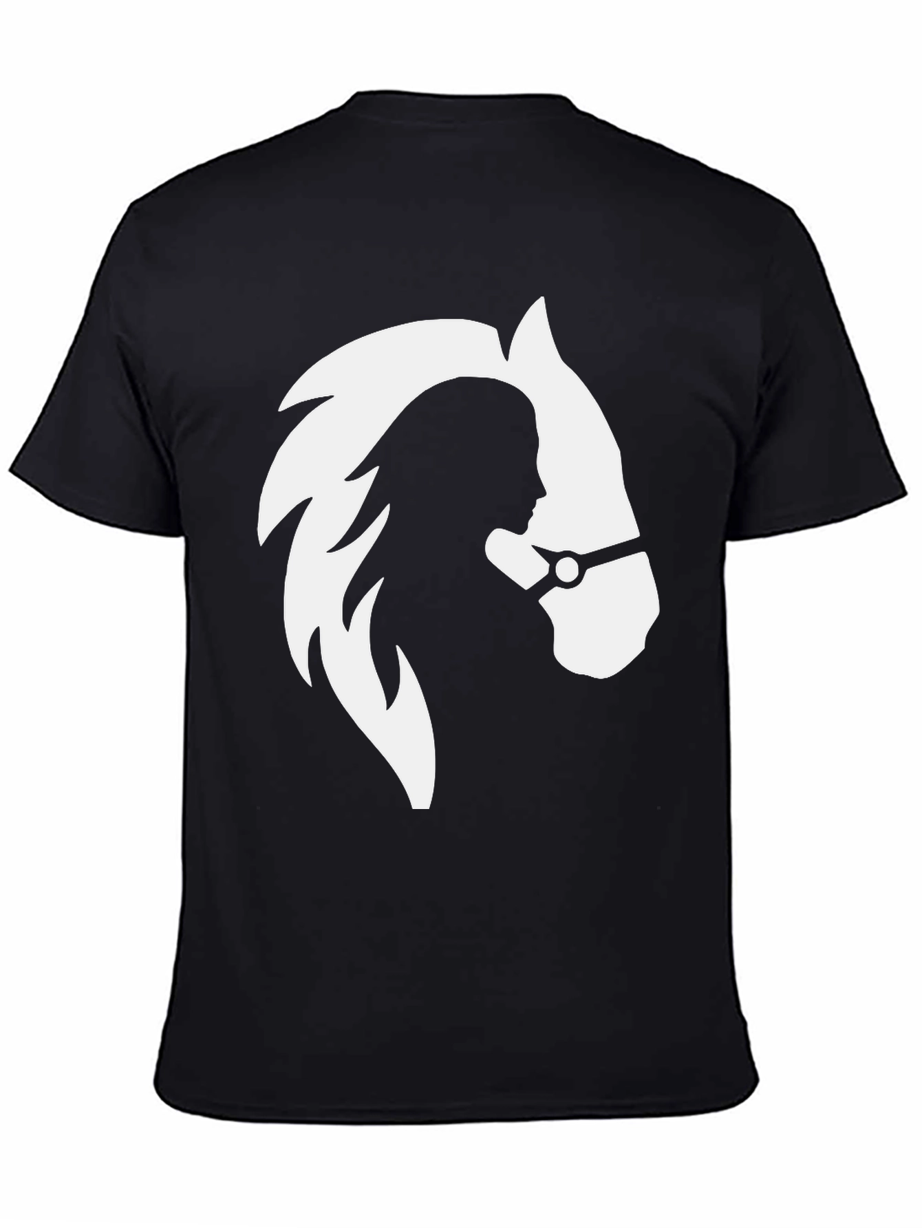 Equine Silhouette Graphic Tee - Stylish Unisex T-Shirt