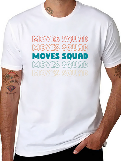 Retro Moves Squad Graphic Tee - Black