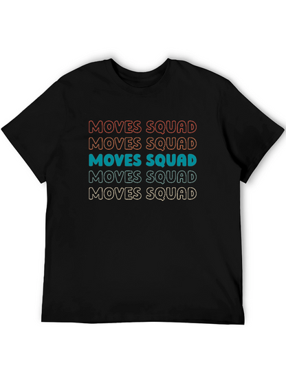 Retro Moves Squad Graphic Tee - Black