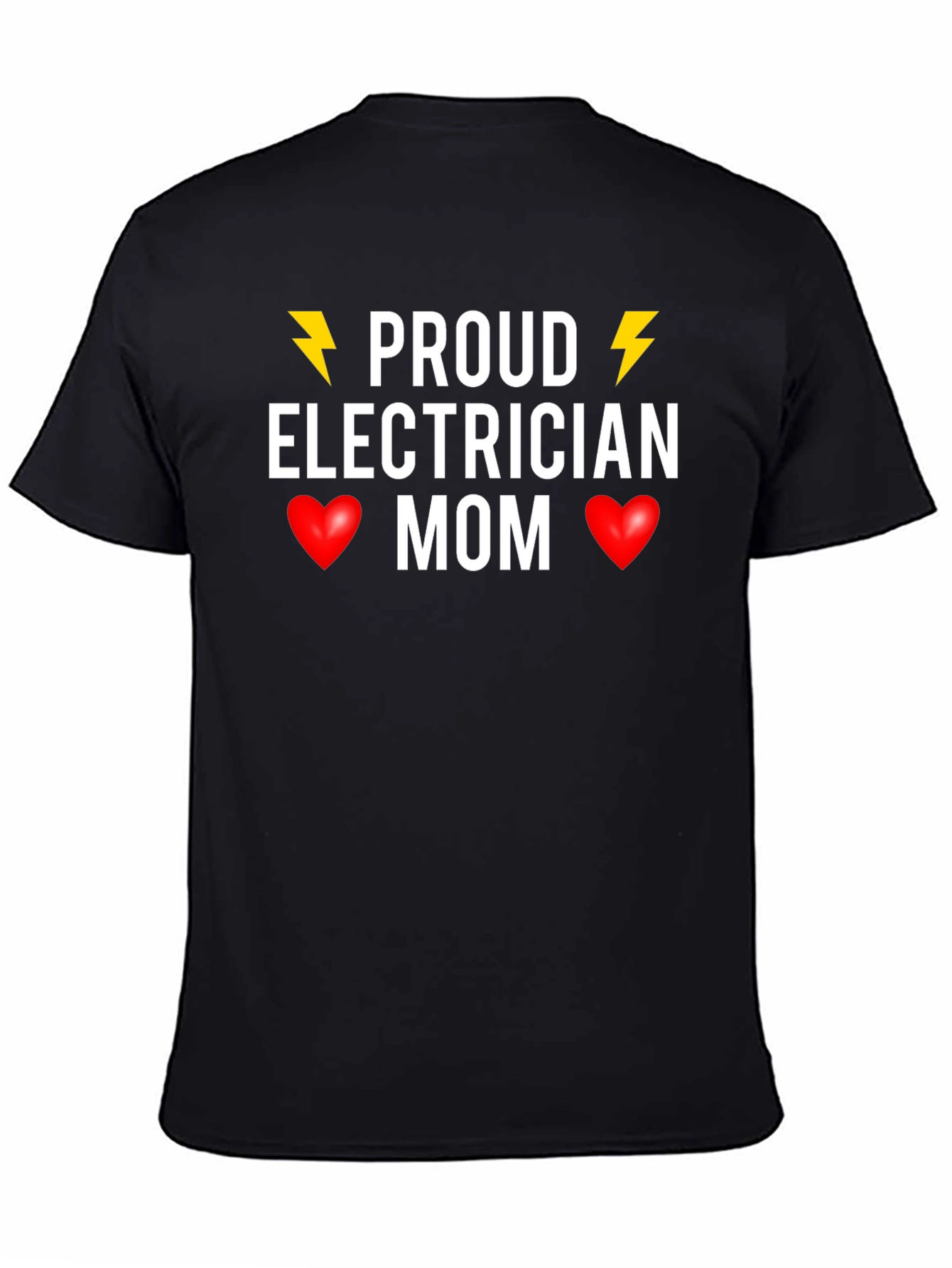 Proud Electrician Mom T-Shirt - Novelty Gift