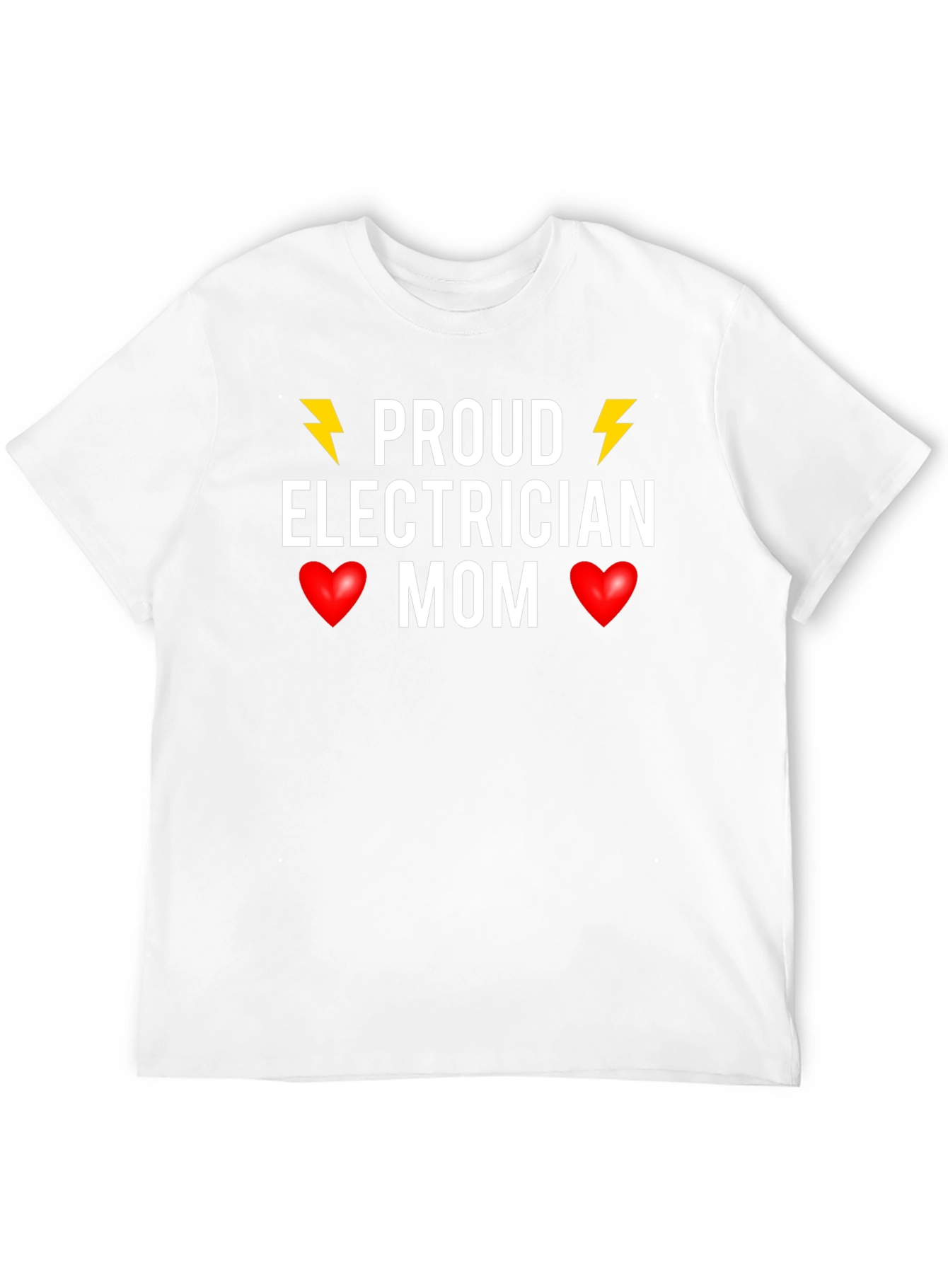 Proud Electrician Mom T-Shirt - Novelty Gift