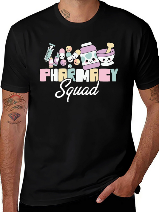 Pharmacy Squad T-Shirt - Cute Kawaii Design