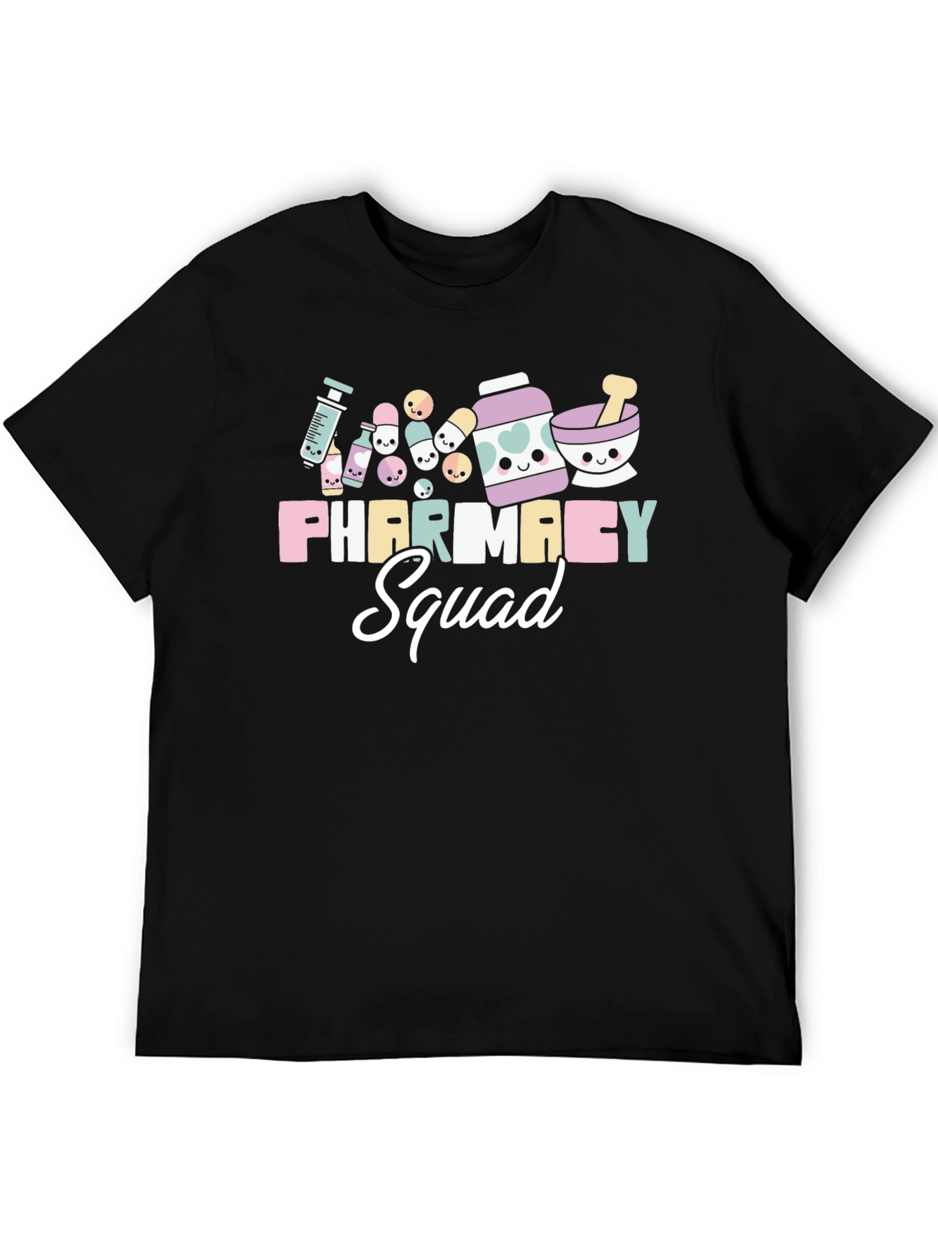 Pharmacy Squad T-Shirt - Cute Kawaii Design