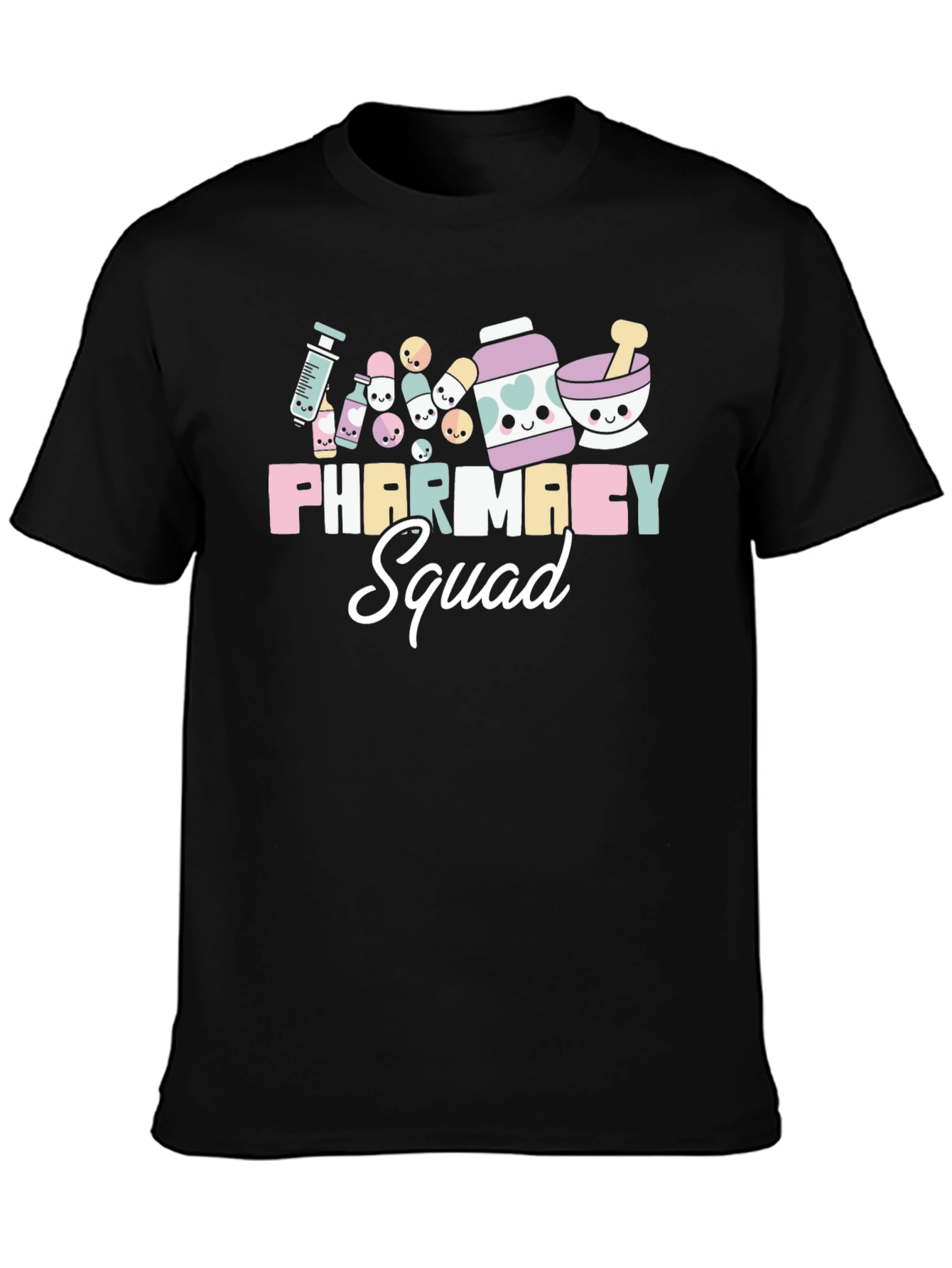 Pharmacy Squad T-Shirt - Cute Kawaii Design