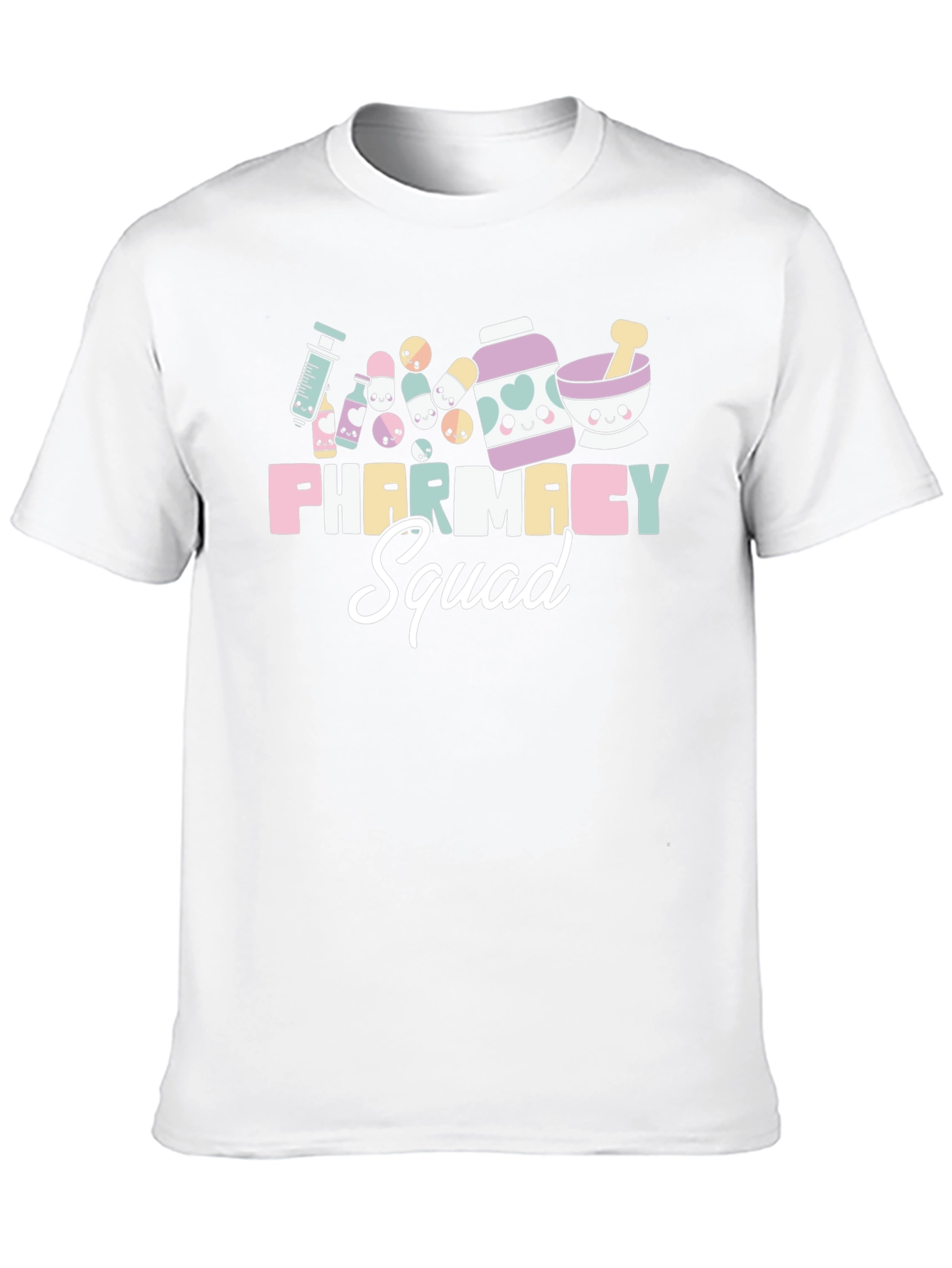 Pharmacy Squad T-Shirt - Cute Kawaii Design