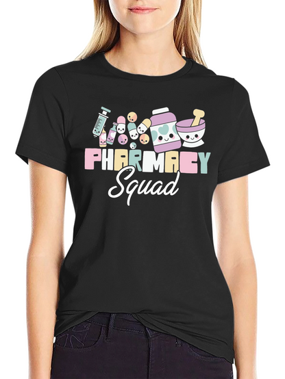 Pharmacy Squad T-Shirt - Cute Kawaii Design