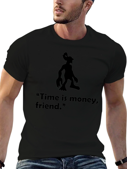 Time is Money Friend Graphic T-Shirt
