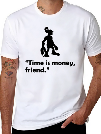 Time is Money Friend Graphic T-Shirt