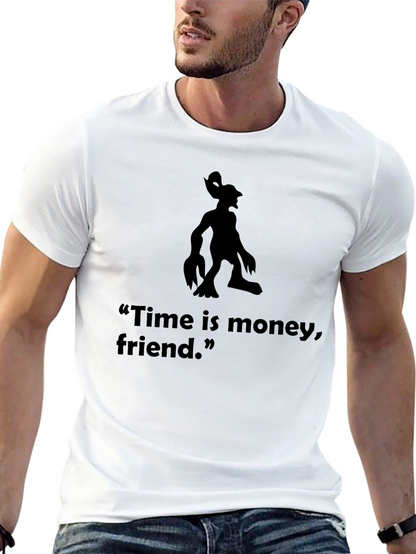 Time is Money Friend Graphic T-Shirt