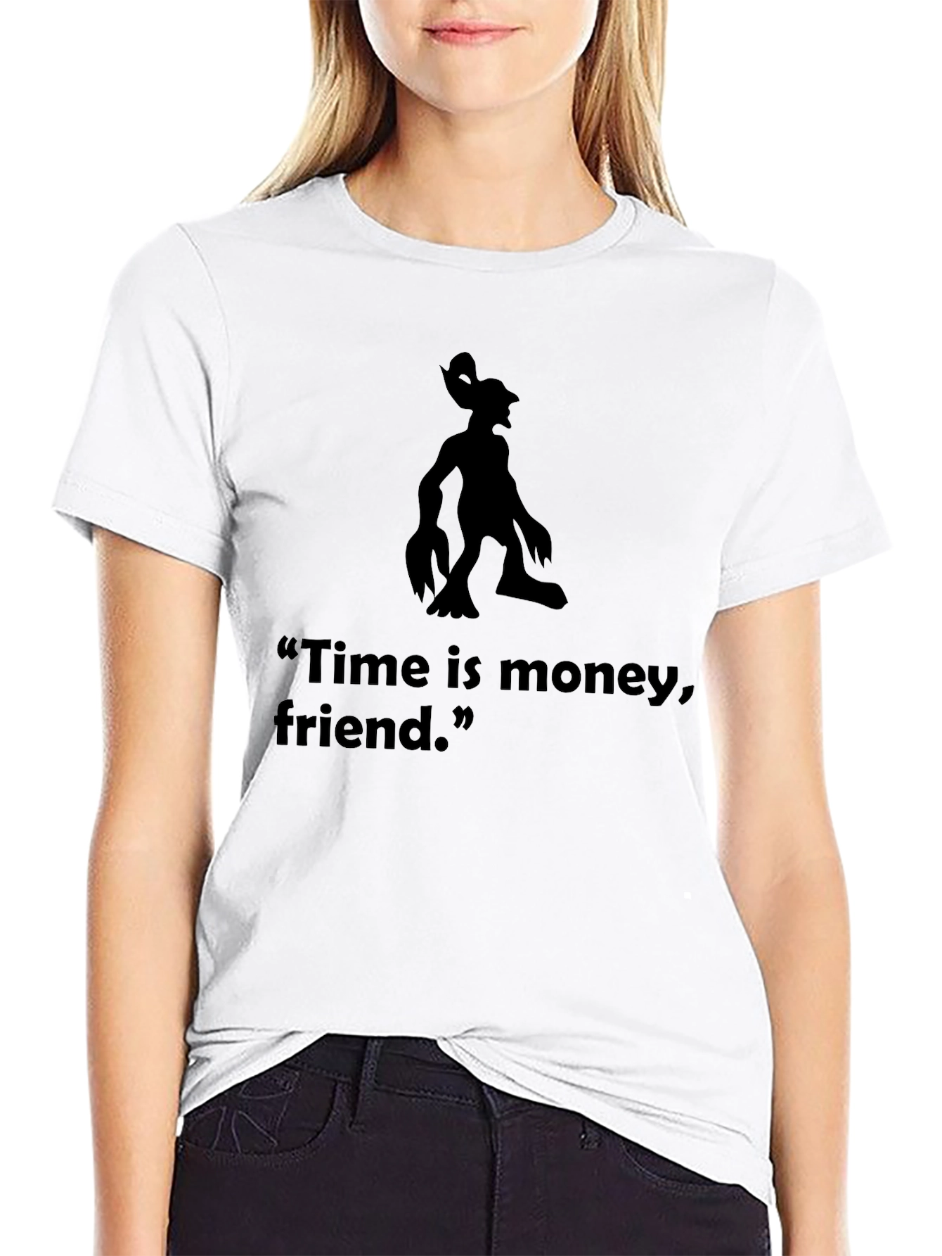 Time is Money Friend Graphic T-Shirt