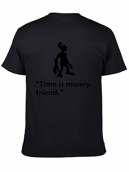 Time is Money Friend Graphic T-Shirt
