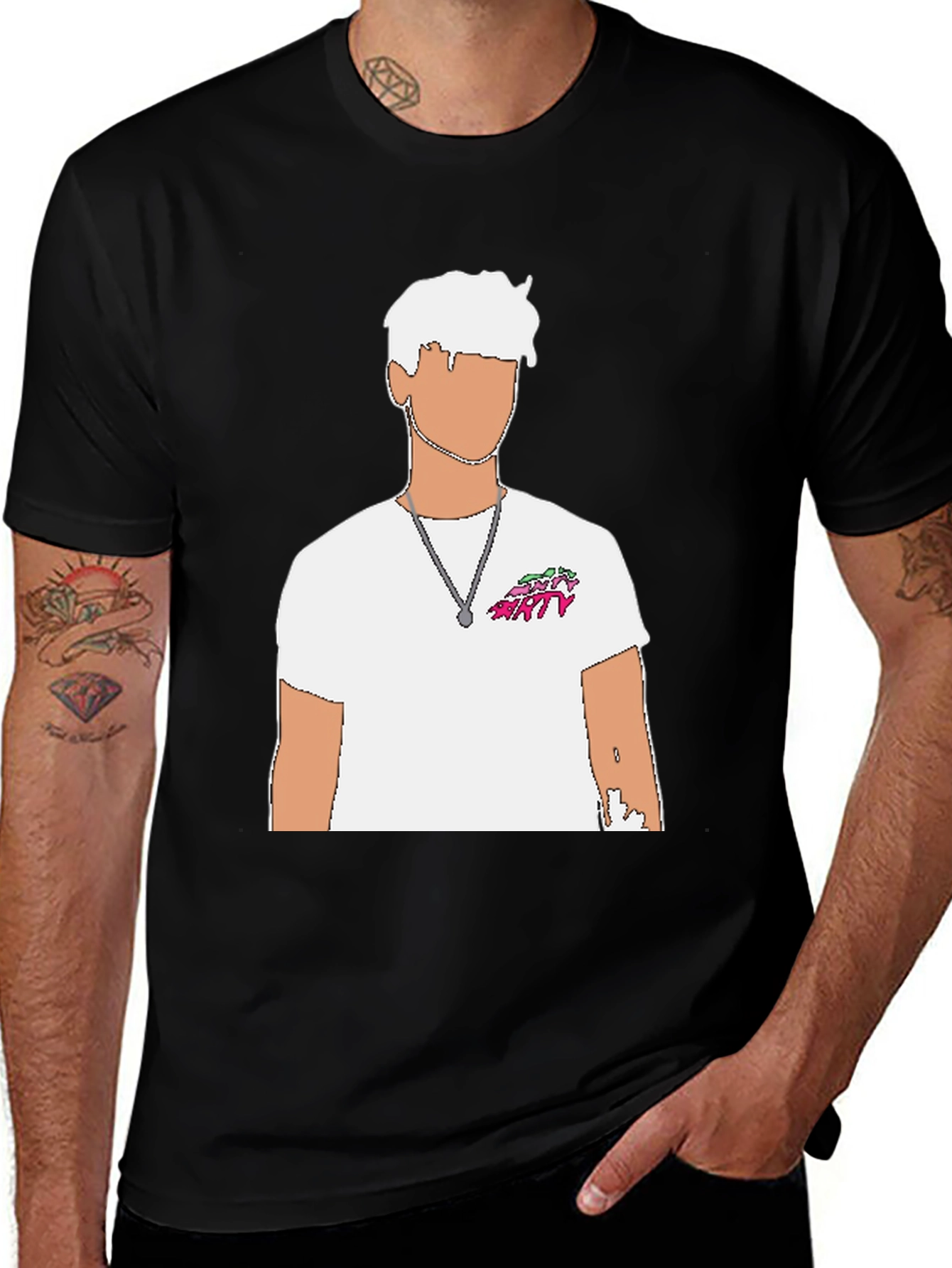 Cool Graphic T-Shirt - Modern Artistic Design