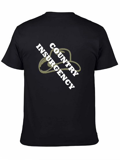 Country Insurgency Graphic Tee - Black