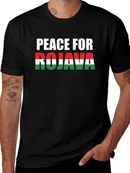 Peace for Rojava T-Shirt - Solidarity Tee