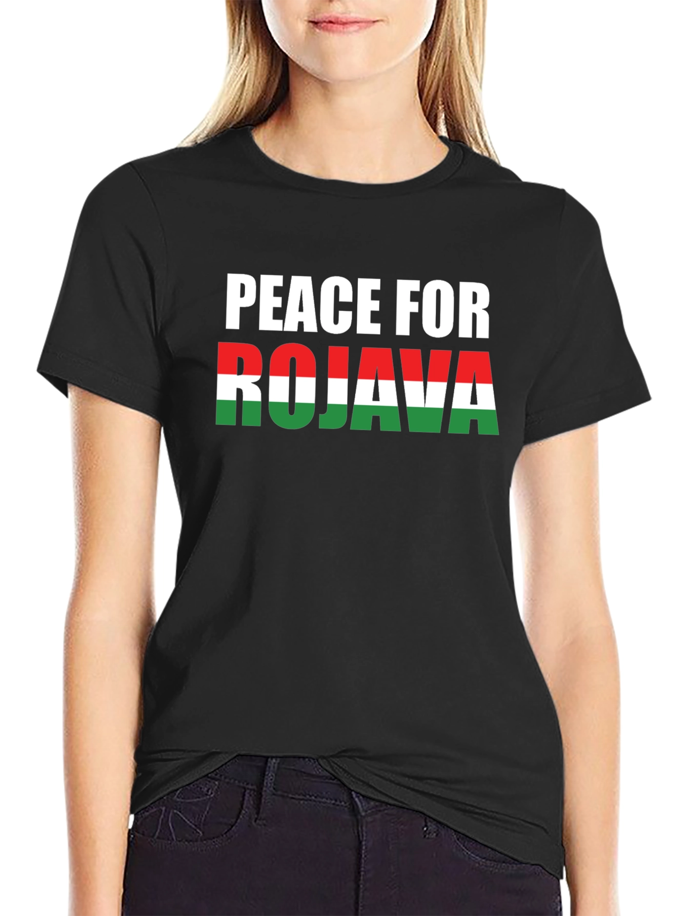 Peace for Rojava T-Shirt - Solidarity Tee