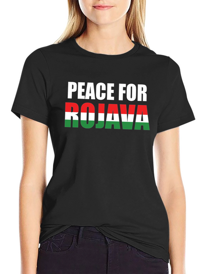 Peace for Rojava T-Shirt - Solidarity Tee