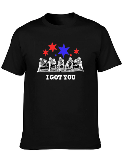 I Got You Football Graphic T-Shirt