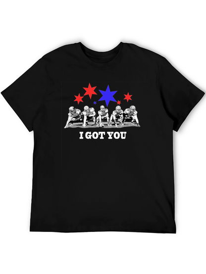 I Got You Football Graphic T-Shirt