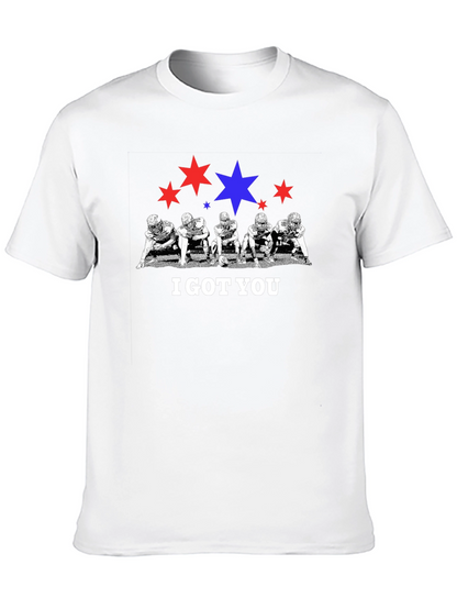 I Got You Football Graphic T-Shirt