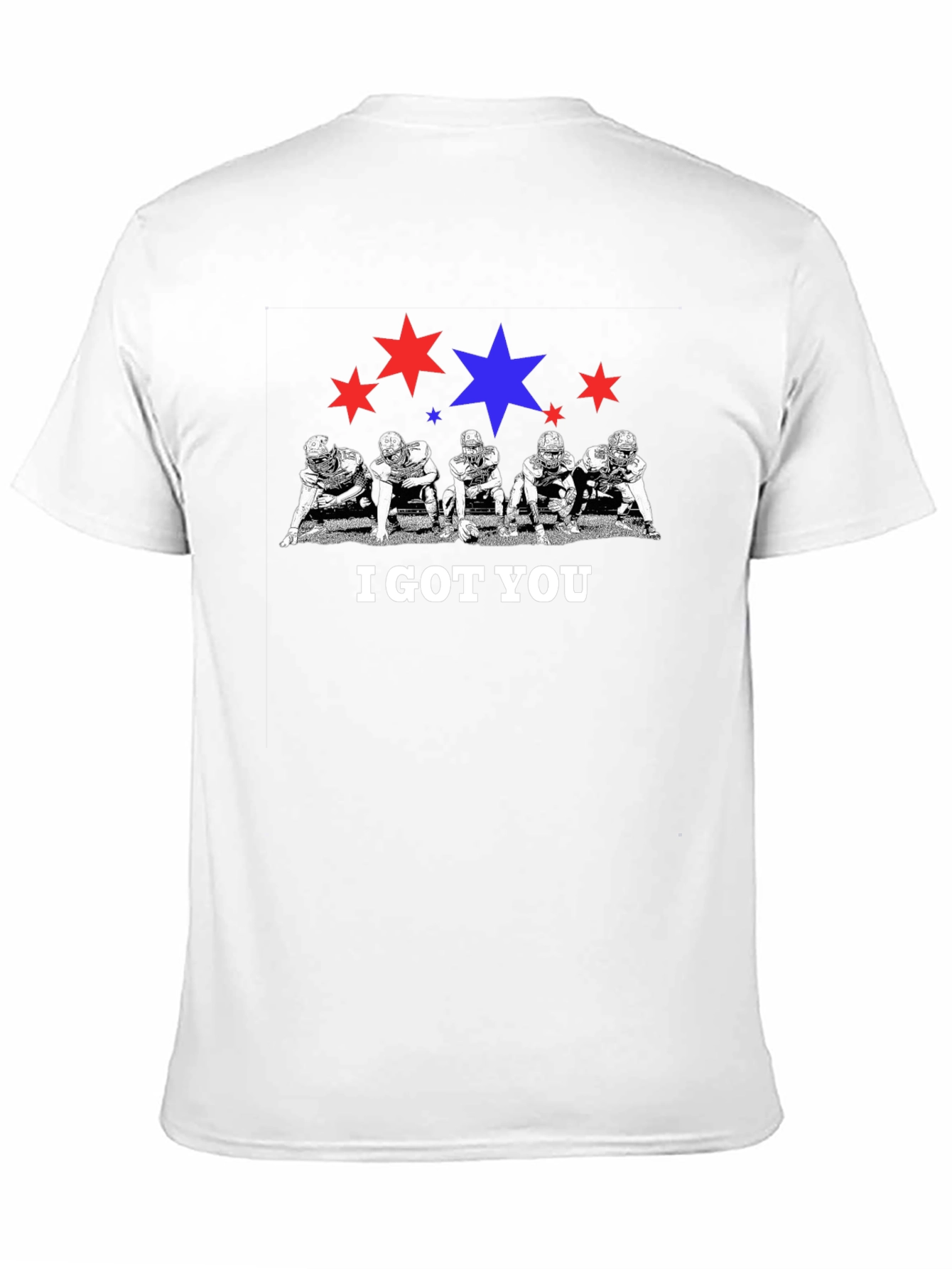 I Got You Football Graphic T-Shirt