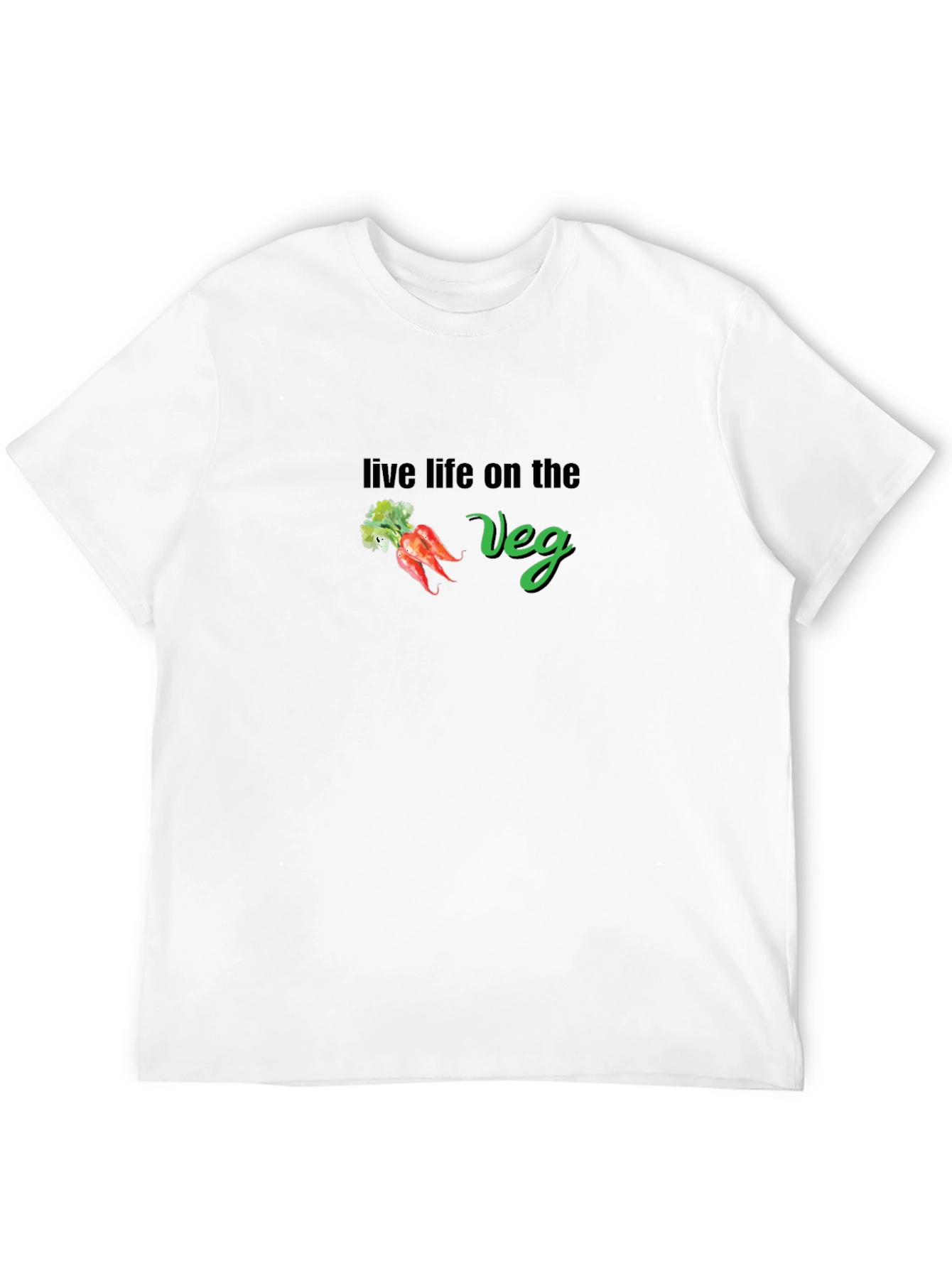 Live Life On The Veg T-Shirt