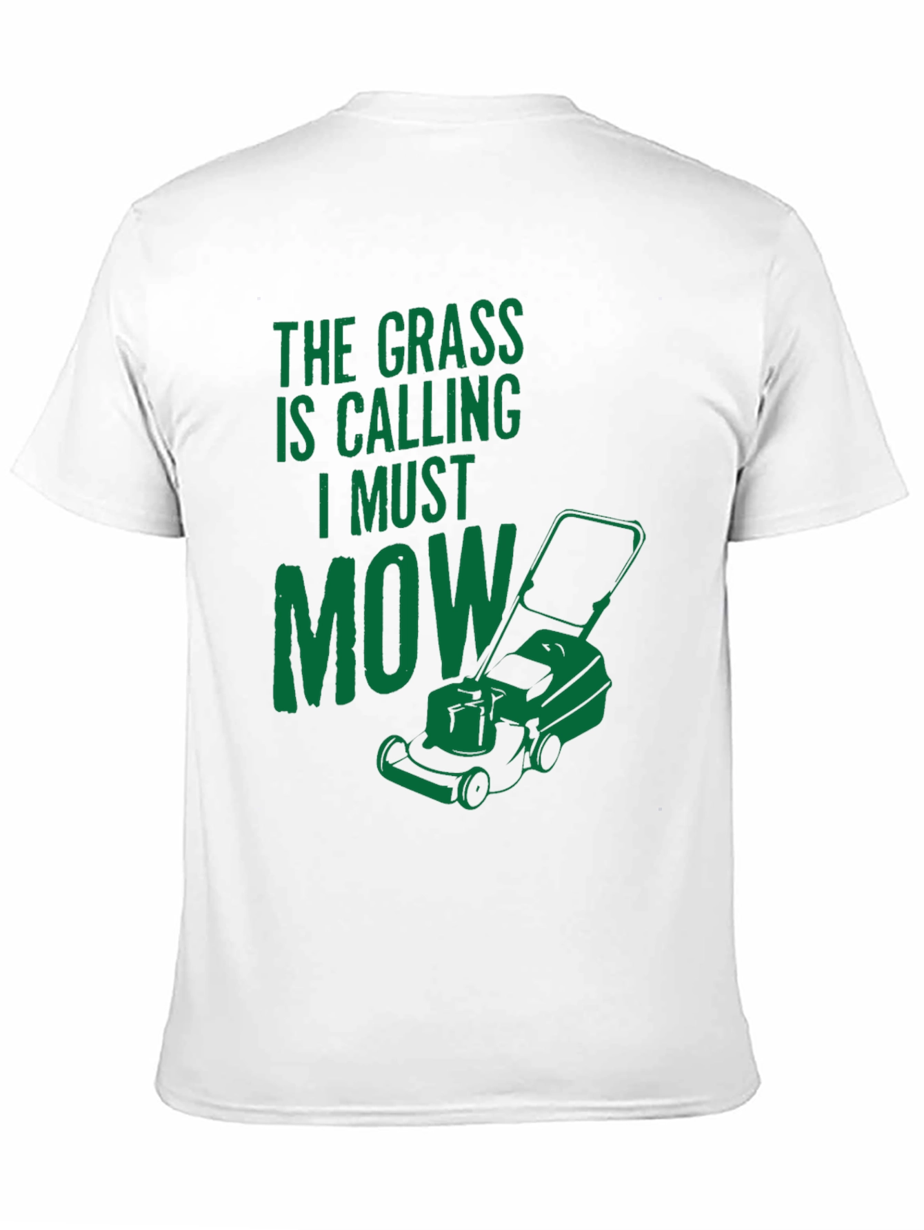 The Grass is Calling T-Shirt - Funny Mowing Tee
