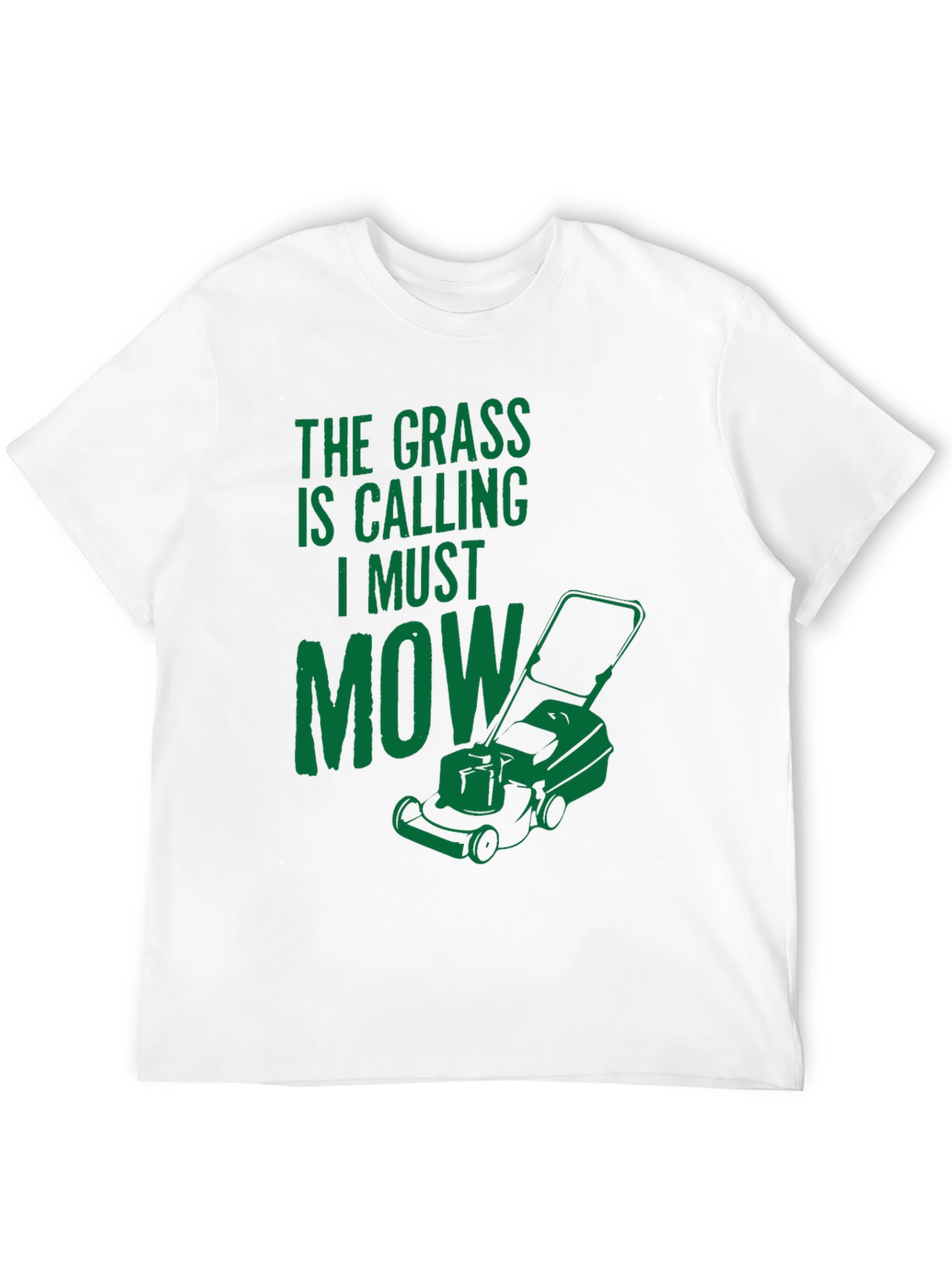 The Grass is Calling T-Shirt - Funny Mowing Tee