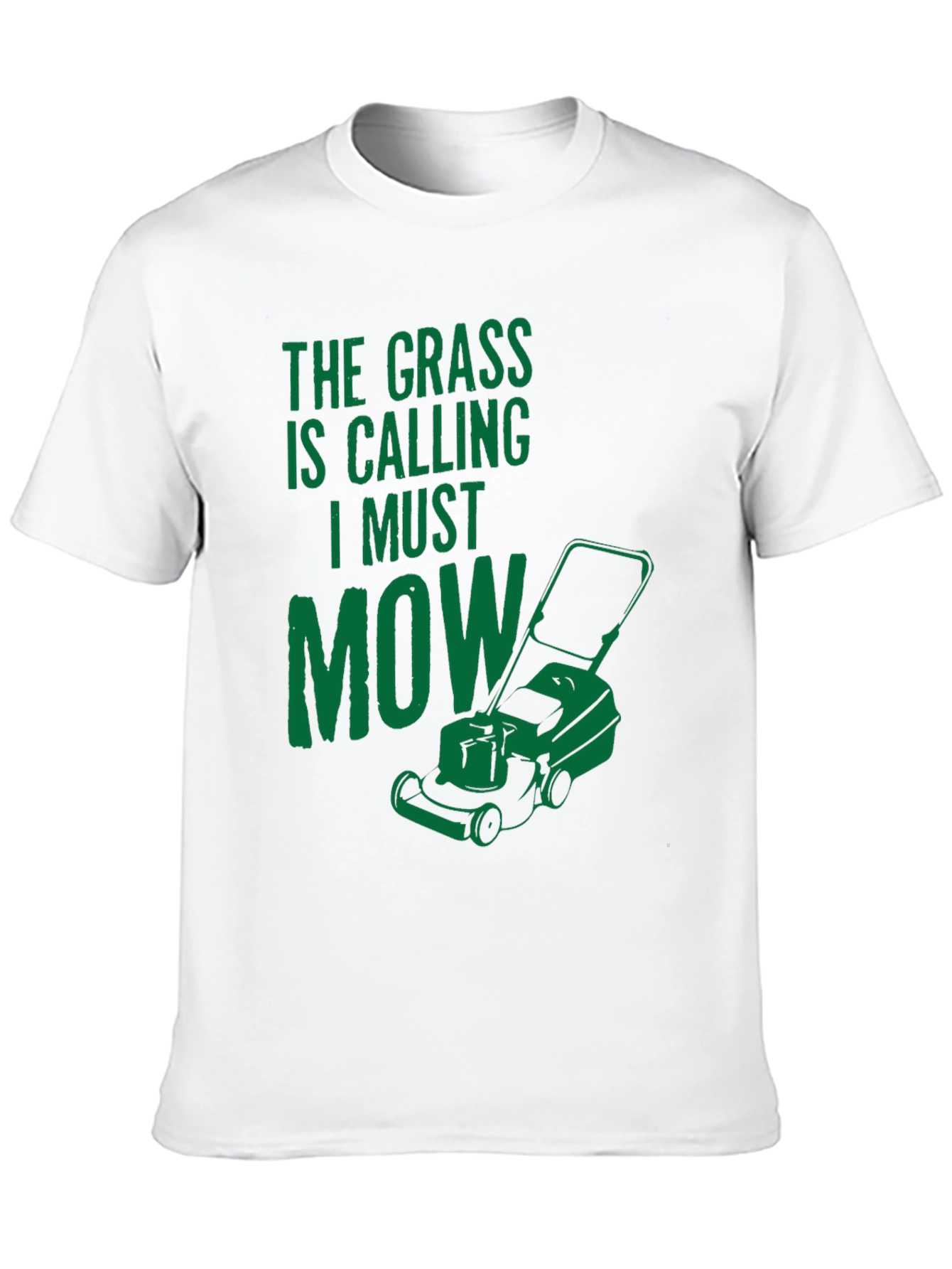 The Grass is Calling T-Shirt - Funny Mowing Tee