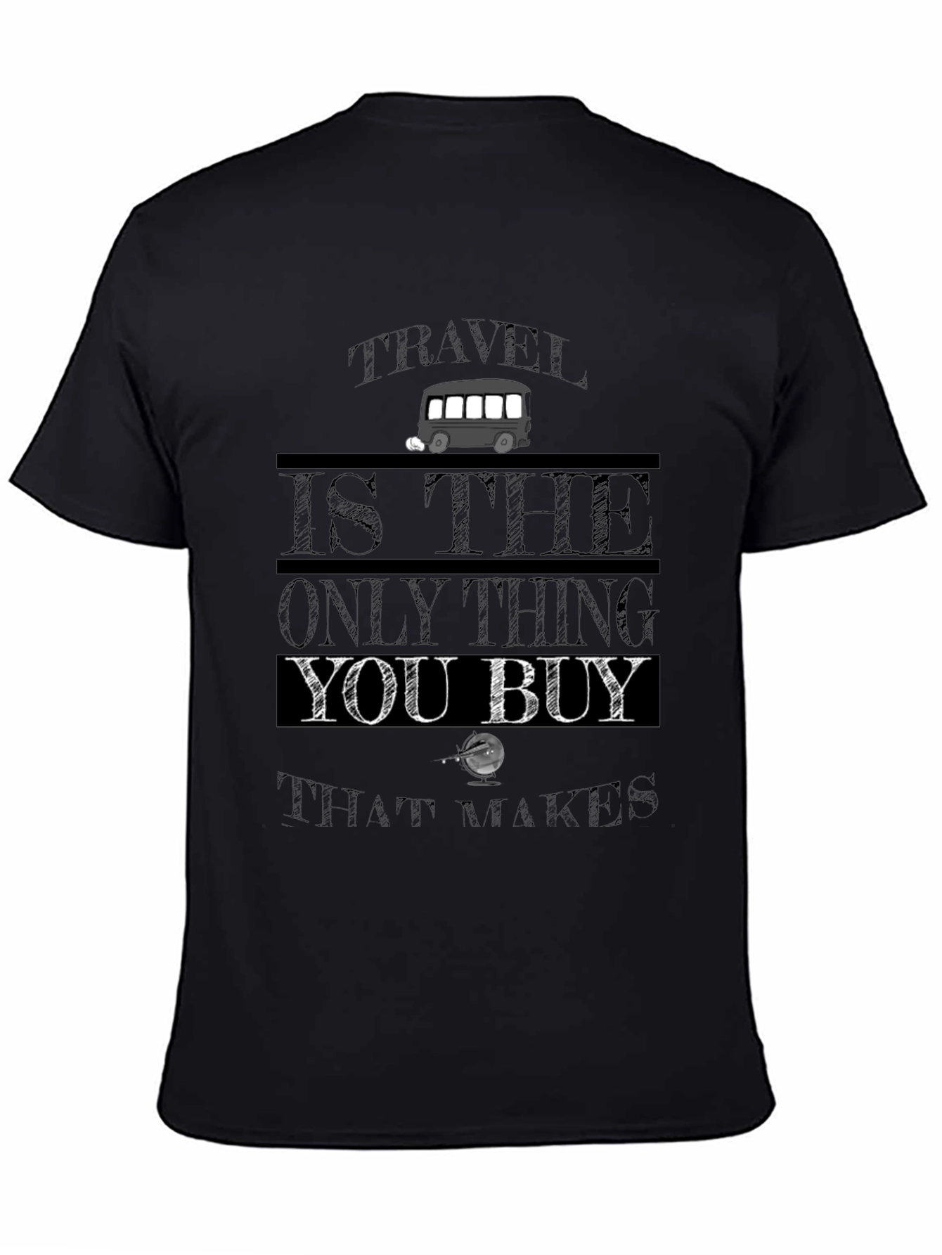 Travel Quote T-Shirt - Road Trip Ready