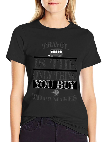 Travel Quote T-Shirt - Road Trip Ready
