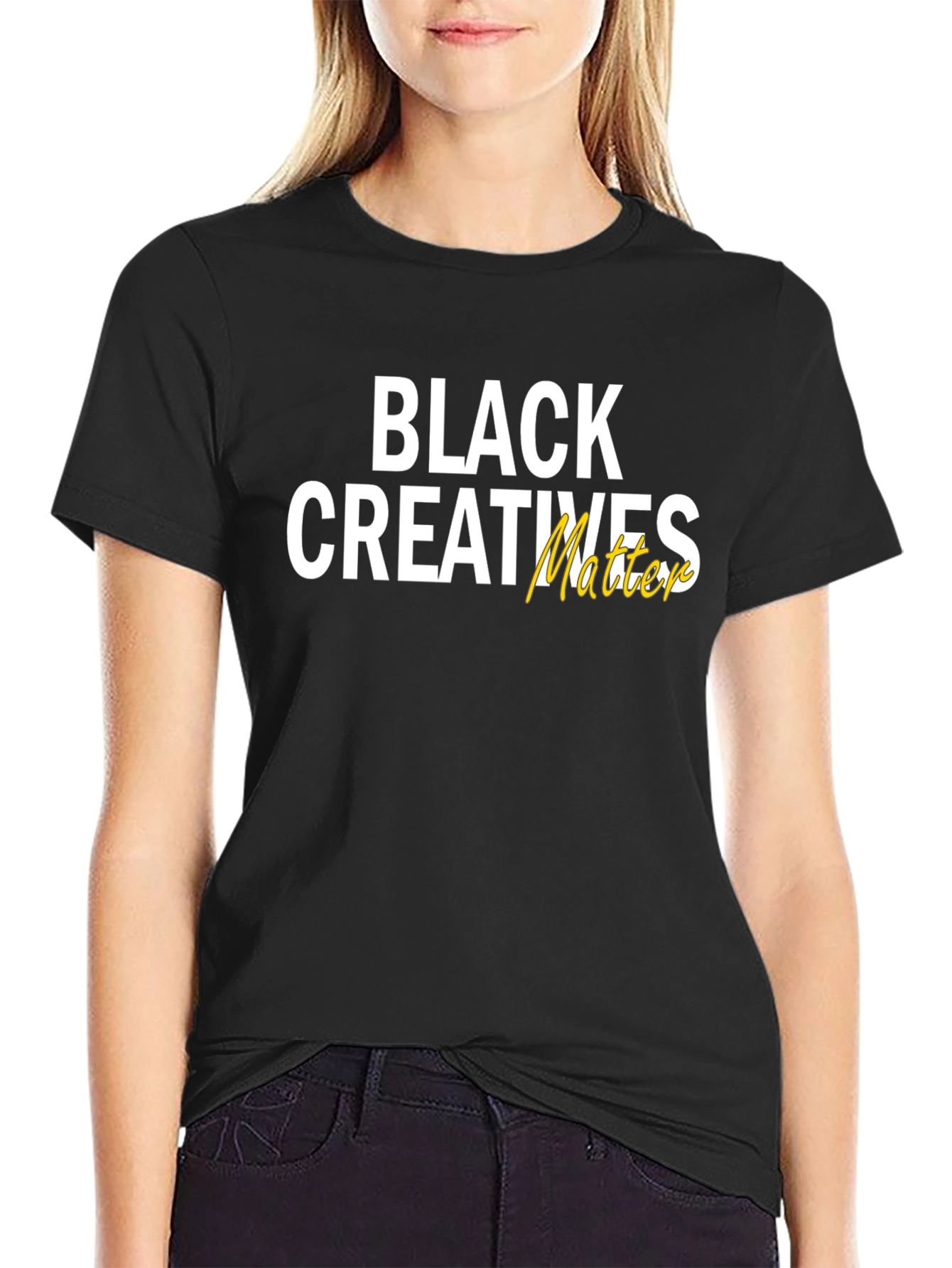 Black Creatives Matter Graphic Tee - Unisex Cotton T-Shirt