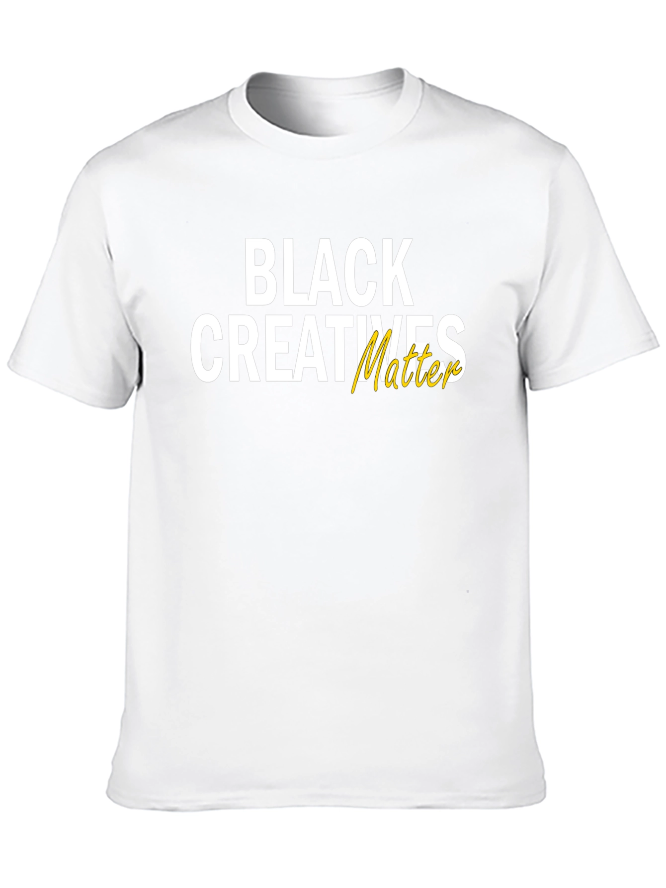 Black Creatives Matter Graphic Tee - Unisex Cotton T-Shirt