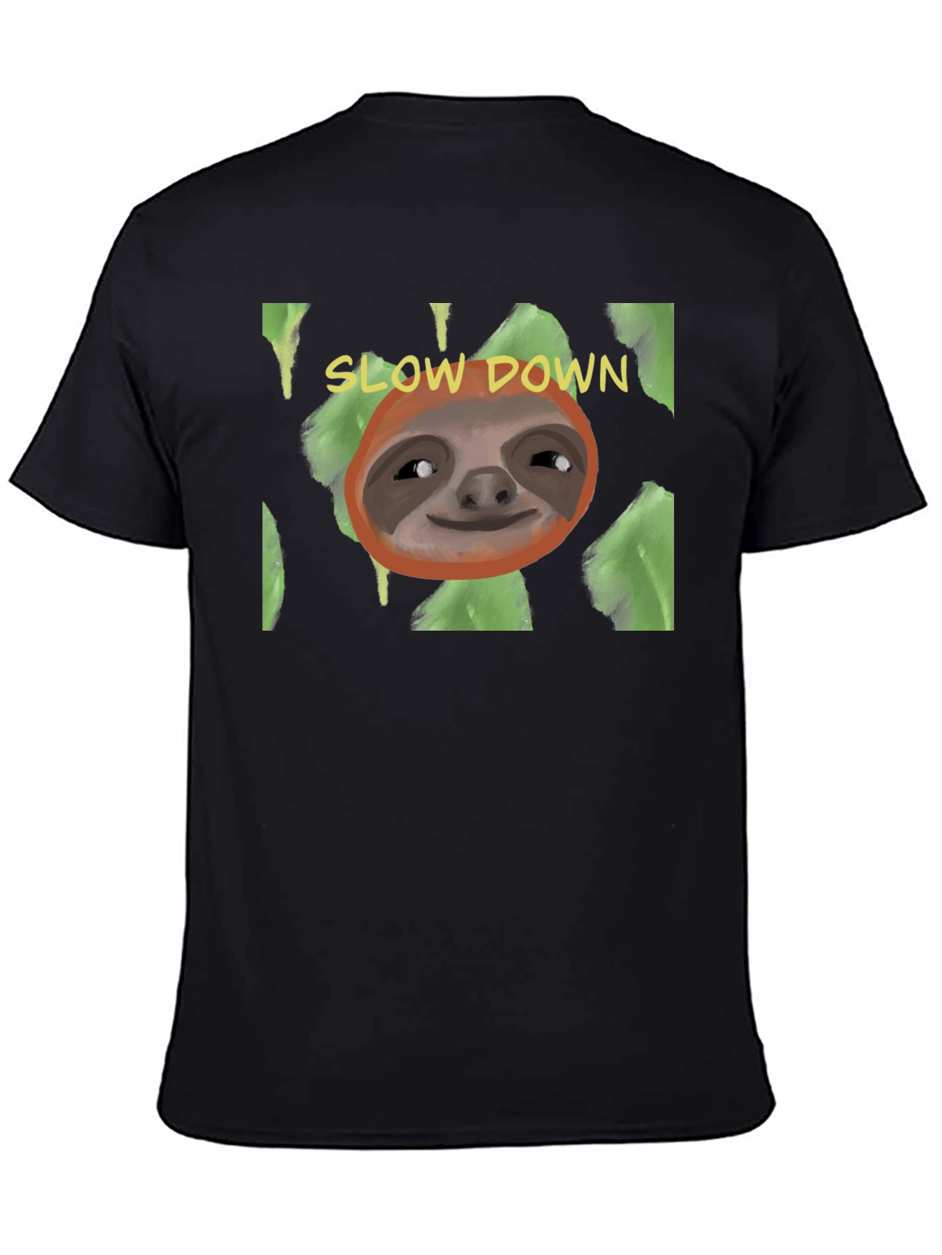 Slow Down Sloth T-Shirt - Relaxed Style