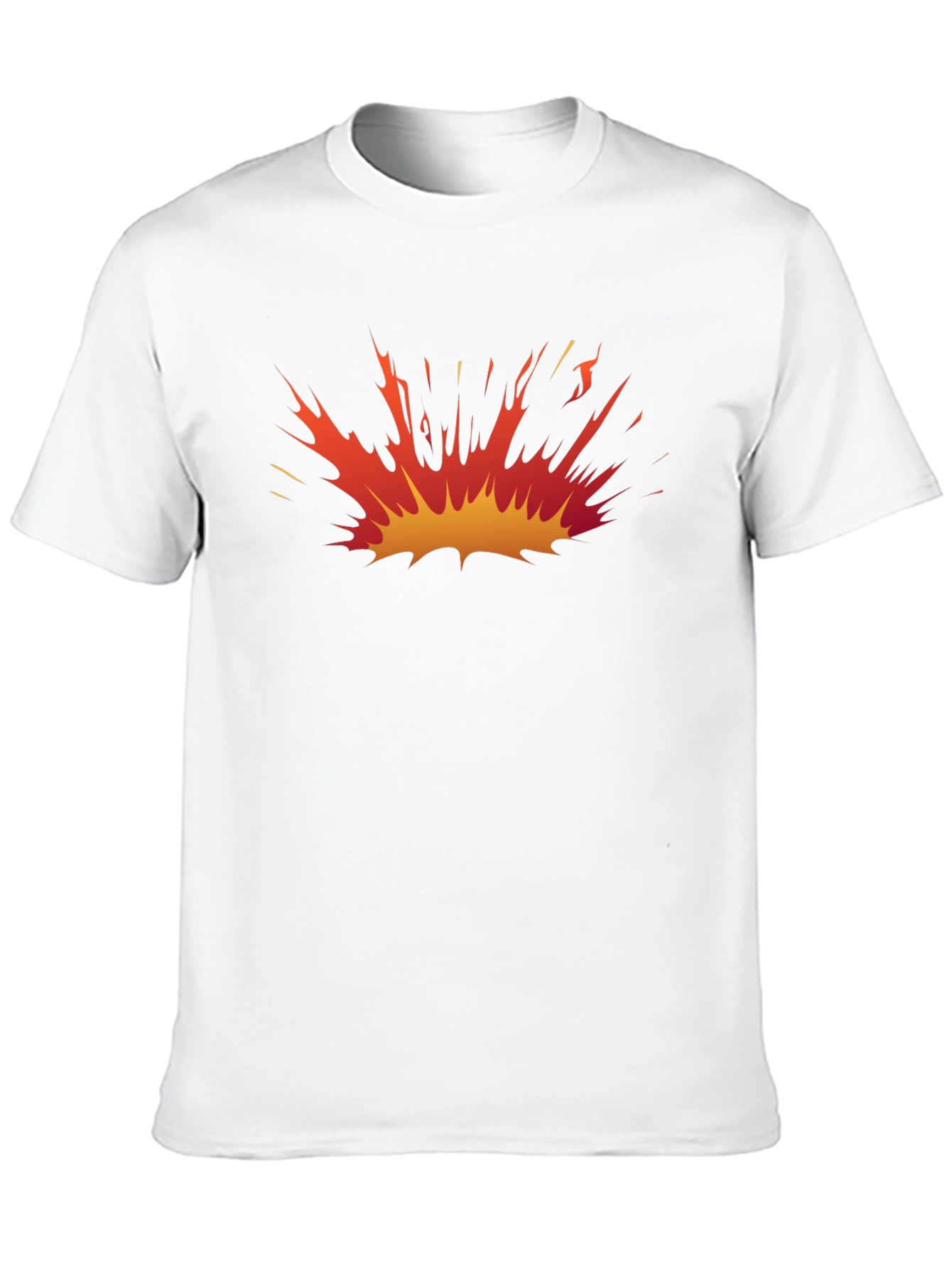 Explosion Graphic Black T-Shirt